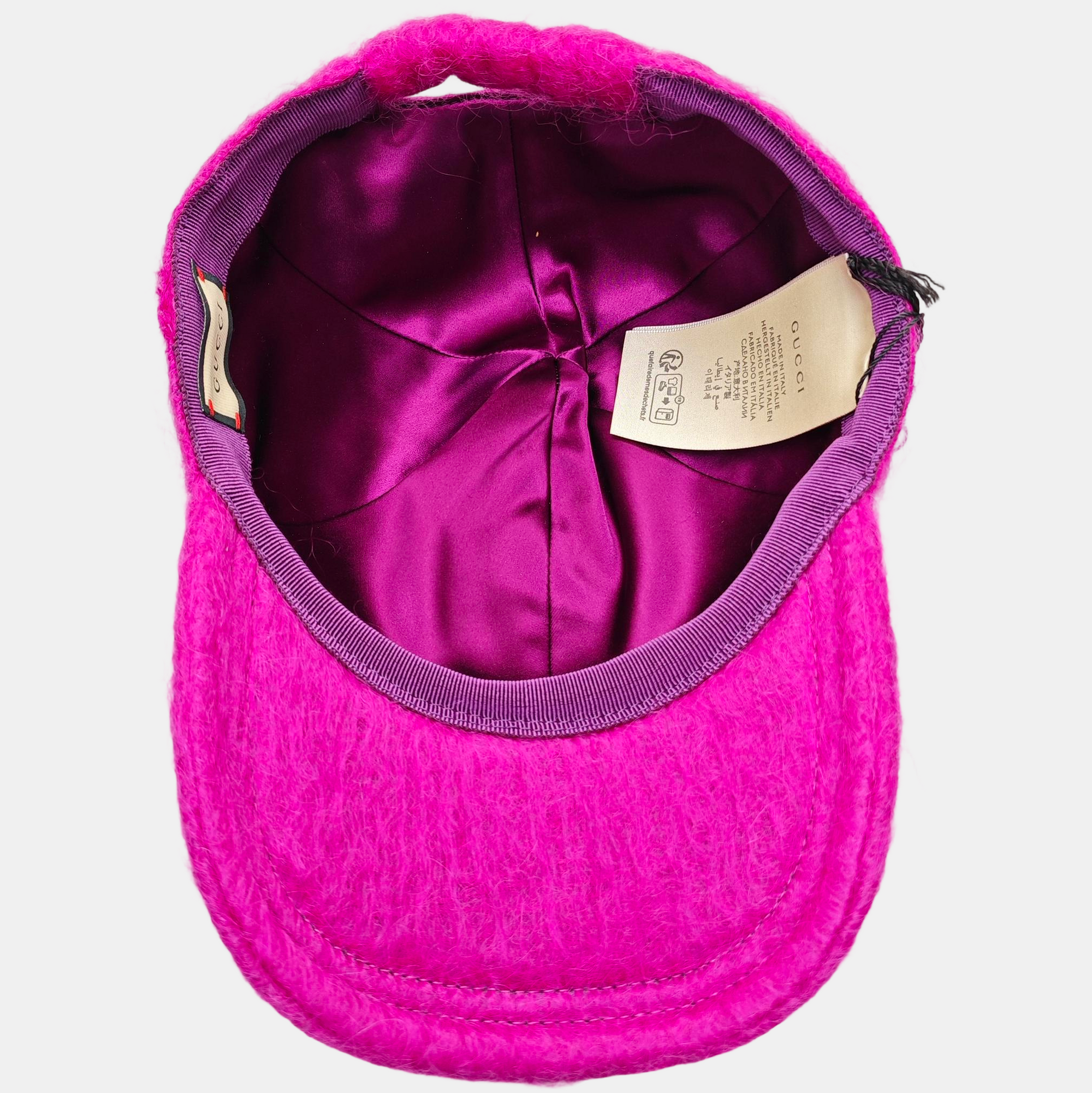 Mohair Hat Red