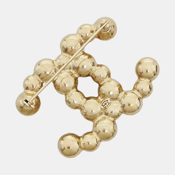 Vintage Metal Gold Brooch
