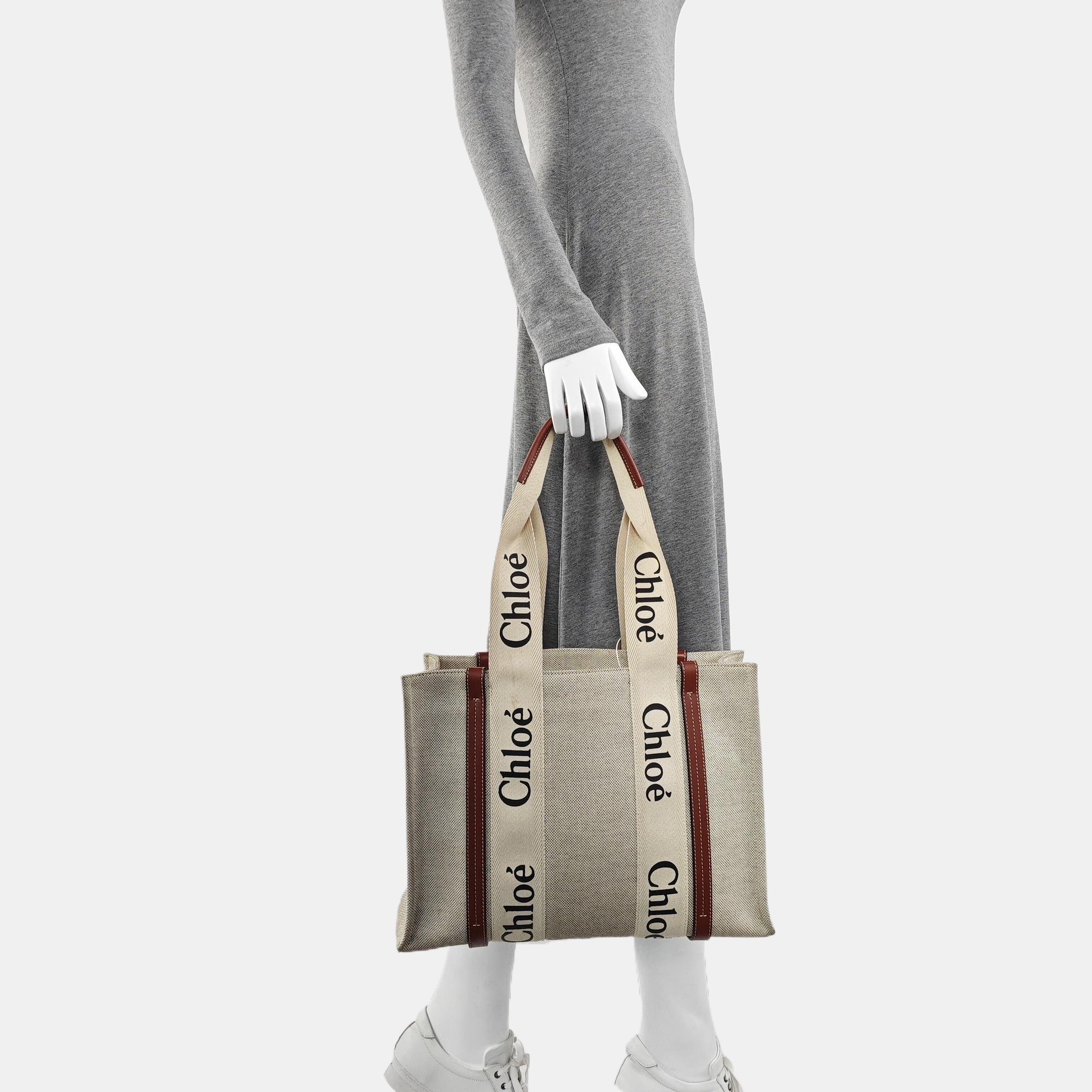 Woody Medium Canvas Beige
