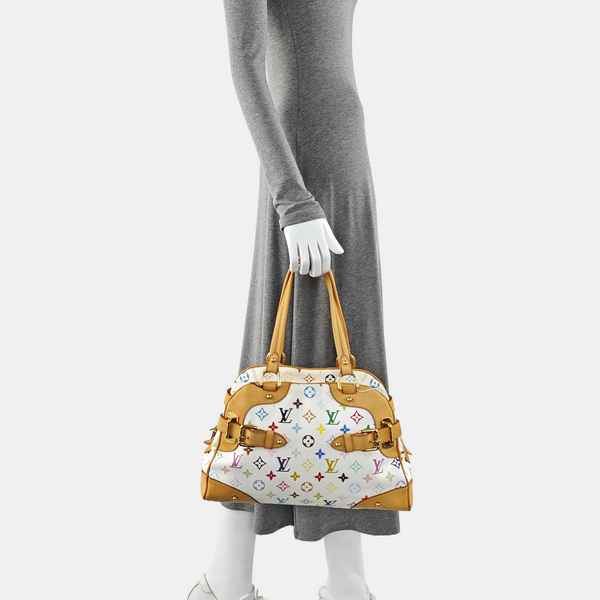 LV × TM CLAUDIA Monogram Coated Canvas White