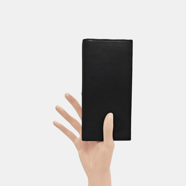 Authenticated pre-owned  Interlocking G Mini Calfskin Black Wallet - Wallet at Looply