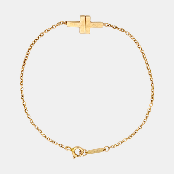 Tiffany T 18k Rose Gold Bracelet