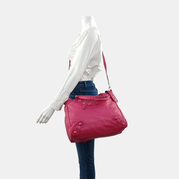 Classic City Small Lambskin Pink