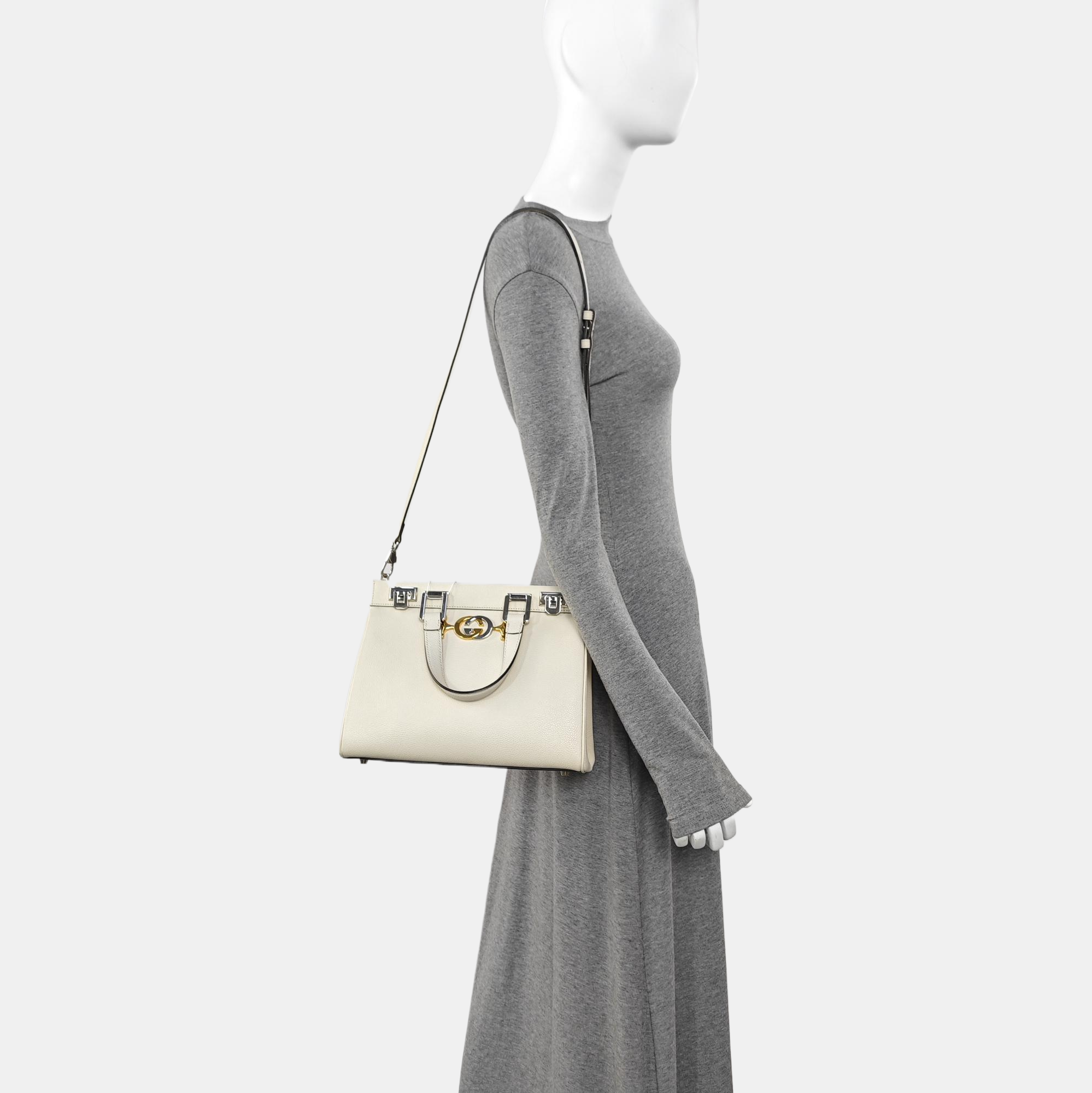 Zumi Small Calfskin White