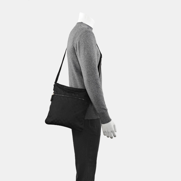 GG Imprime Monogram Canvas Black