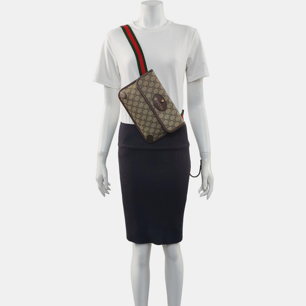 Neo Vintage Monogram Coated Canvas Beige