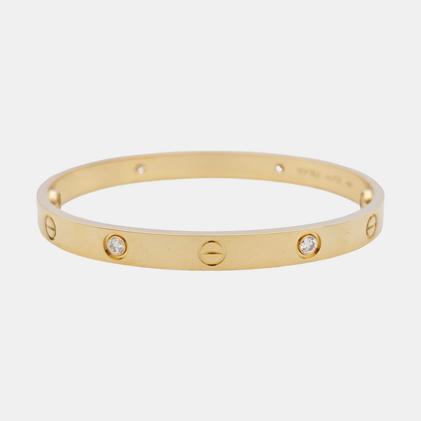 LOVE 18k Gold Bangle