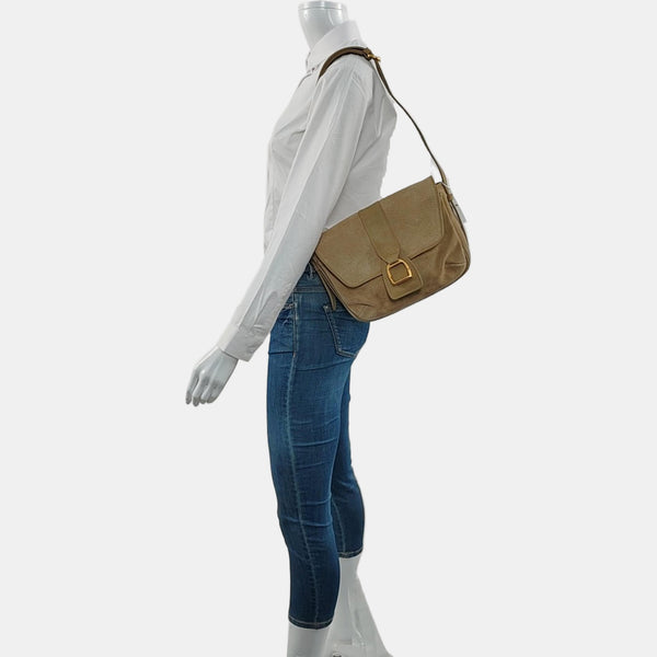 Stirrup Suede Beige