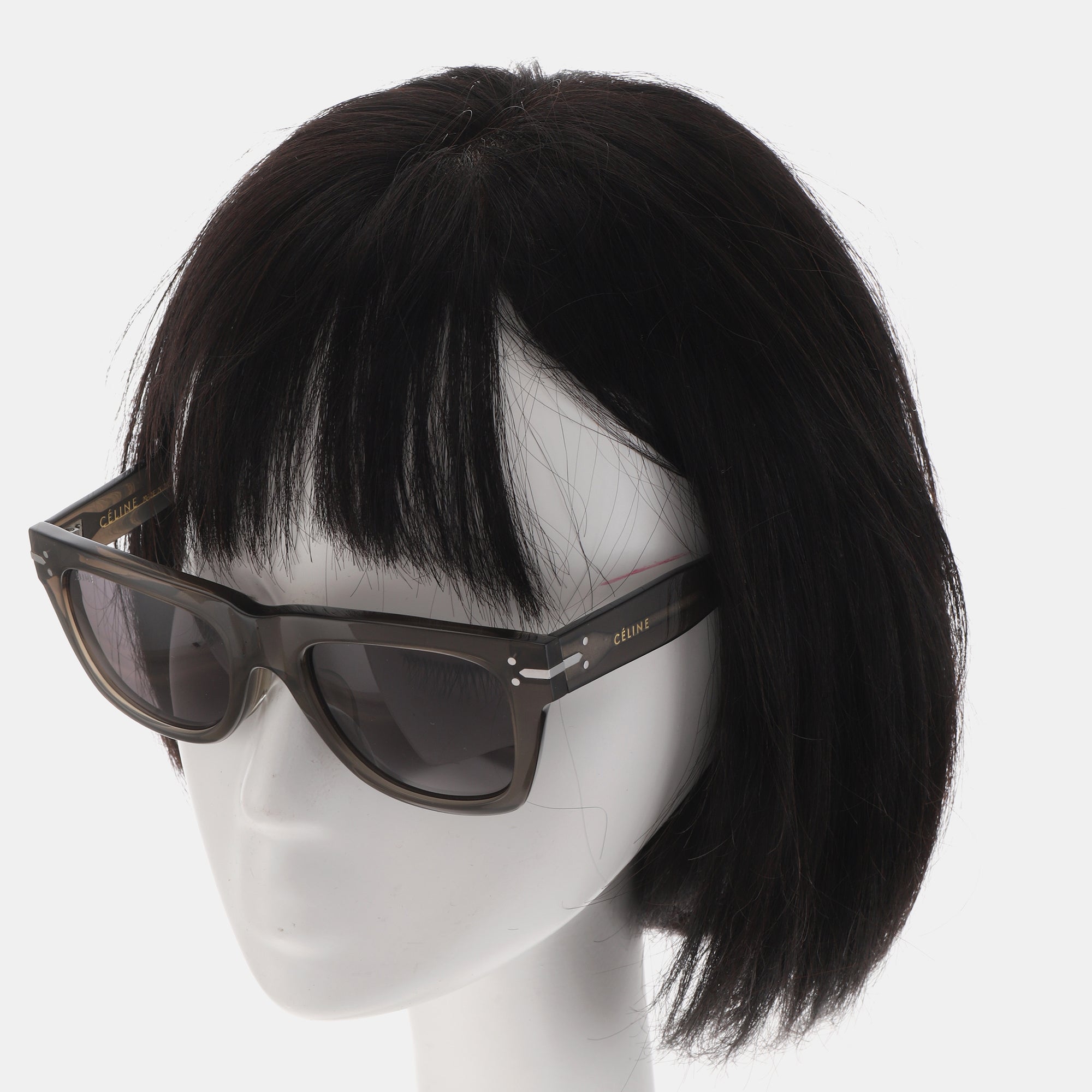 Gray Synthetic Sunglasses