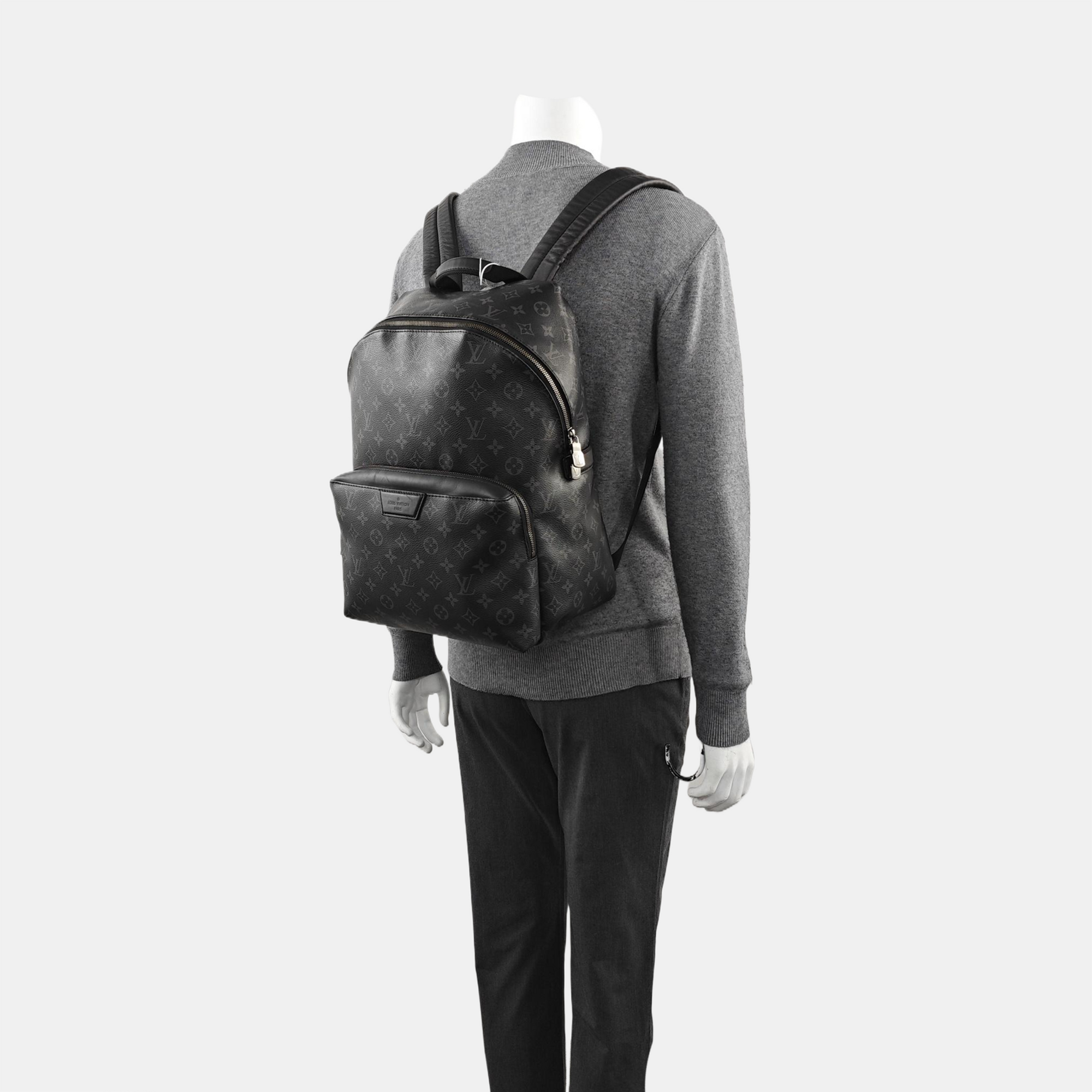 DISCOVERY PM Monogram Coated Canvas Black