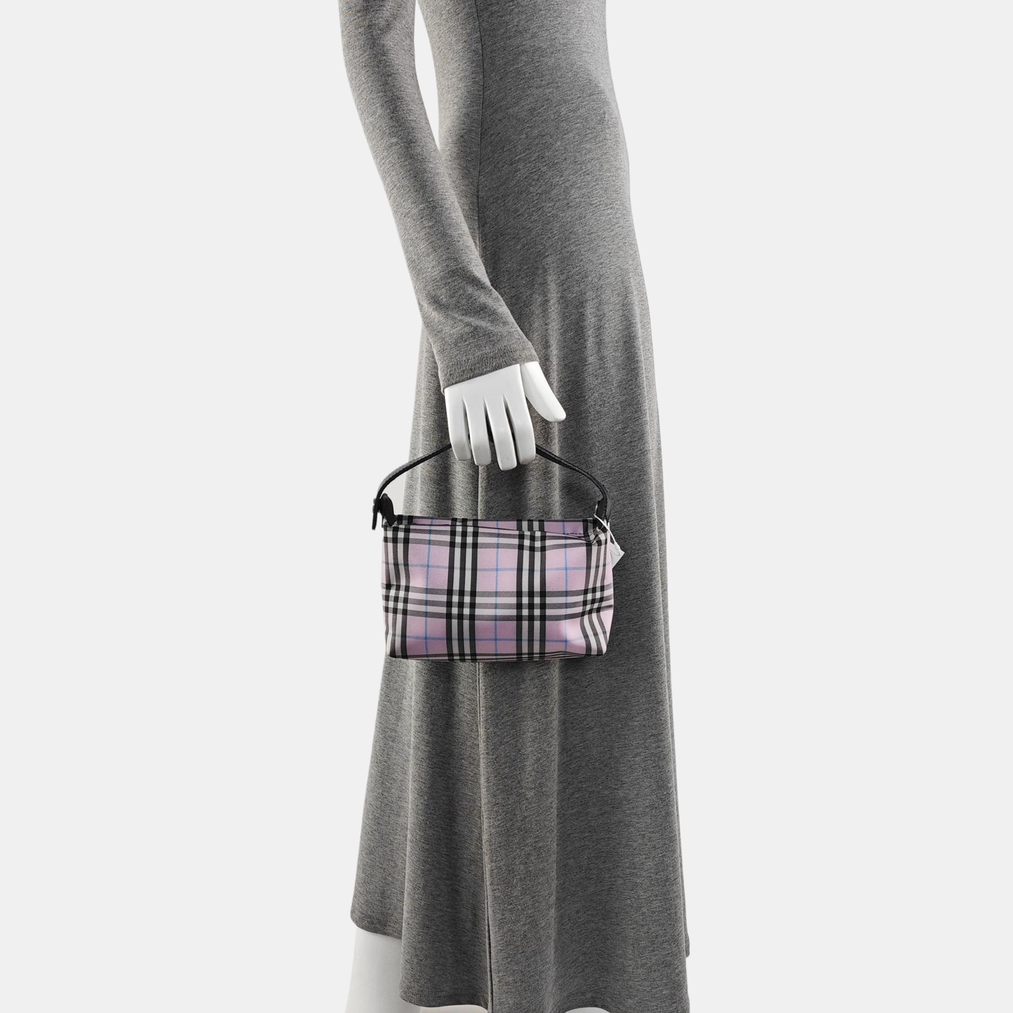 Canvas Top Handle Bag Pink