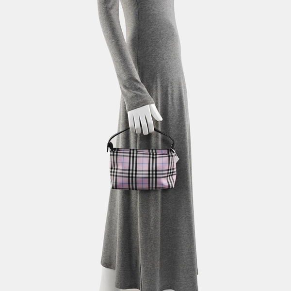 Canvas Top Handle Bag Pink