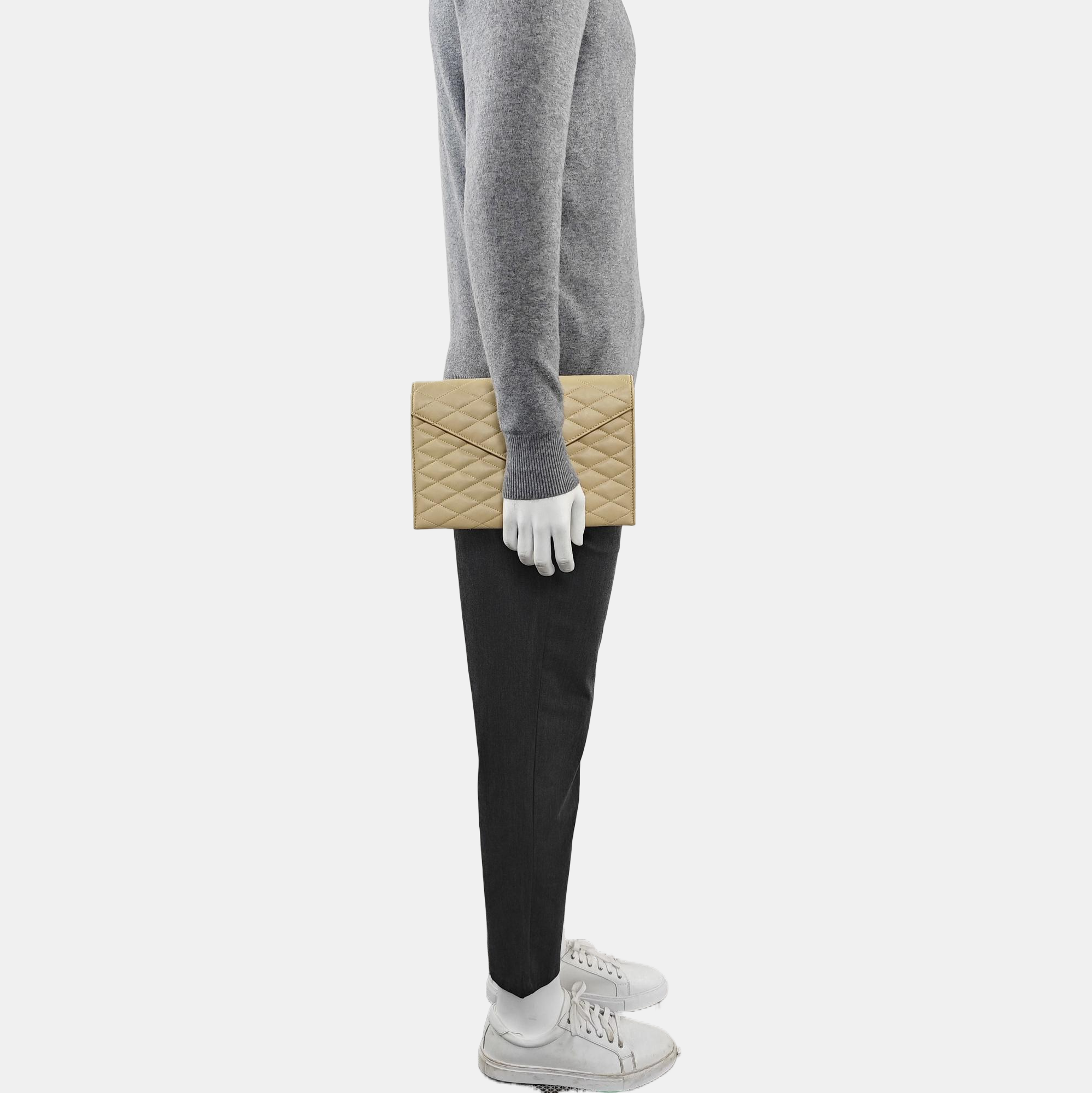 SADE Quilted Lambskin Beige