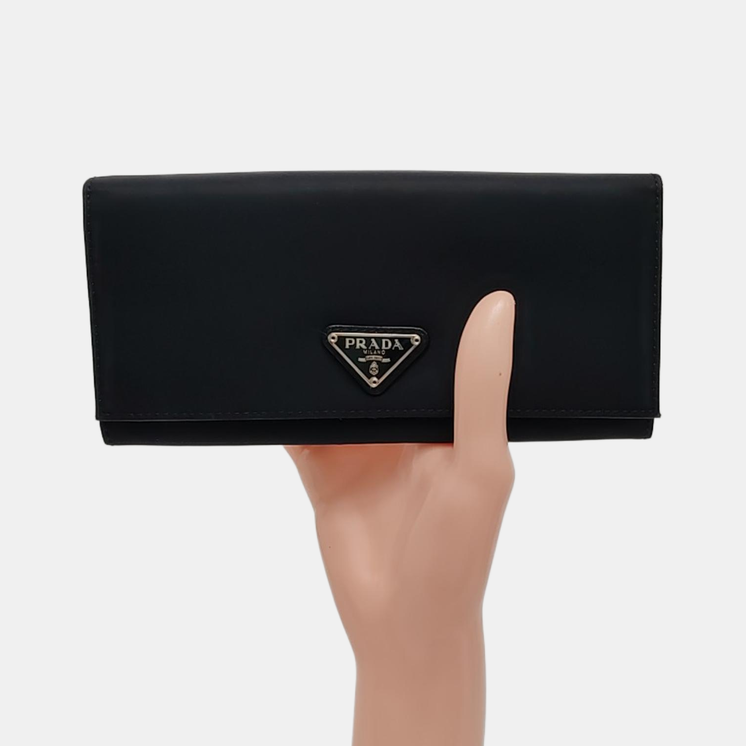 Nylon Wallet Black