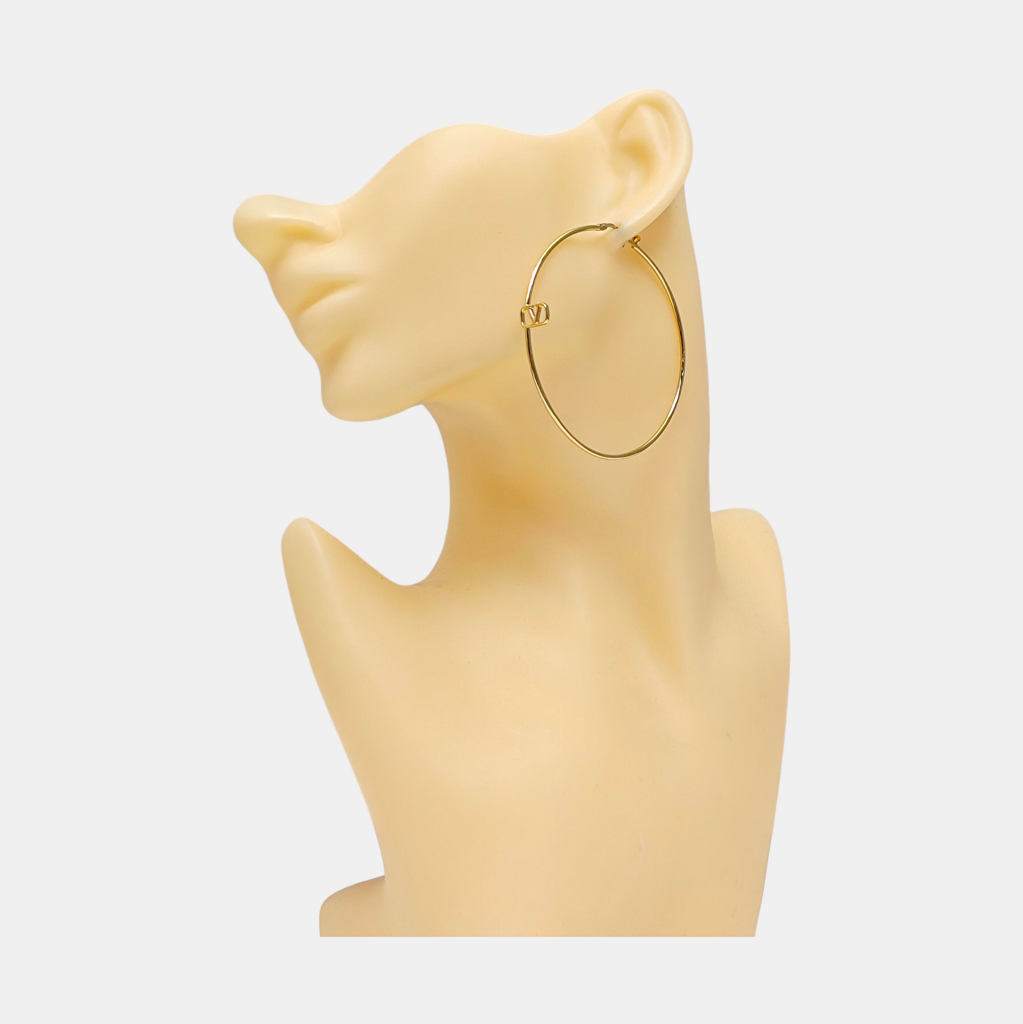 Metal Gold Earrings