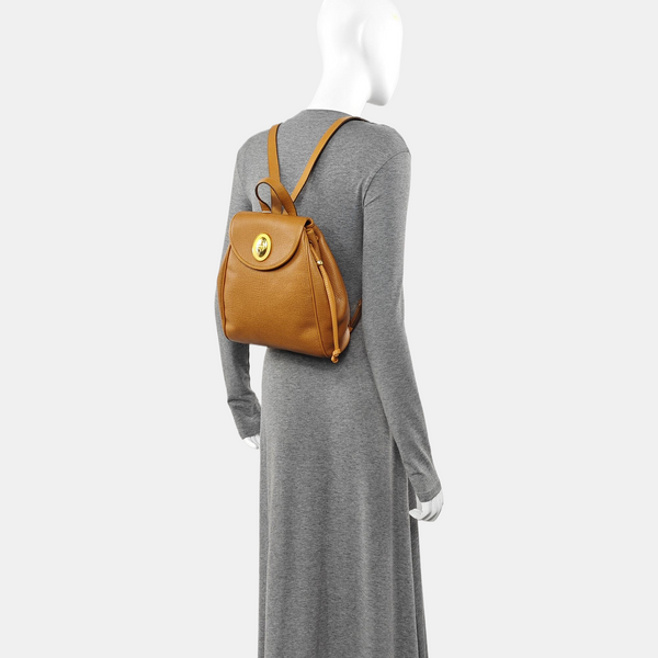 Calfskin Backpack Brown