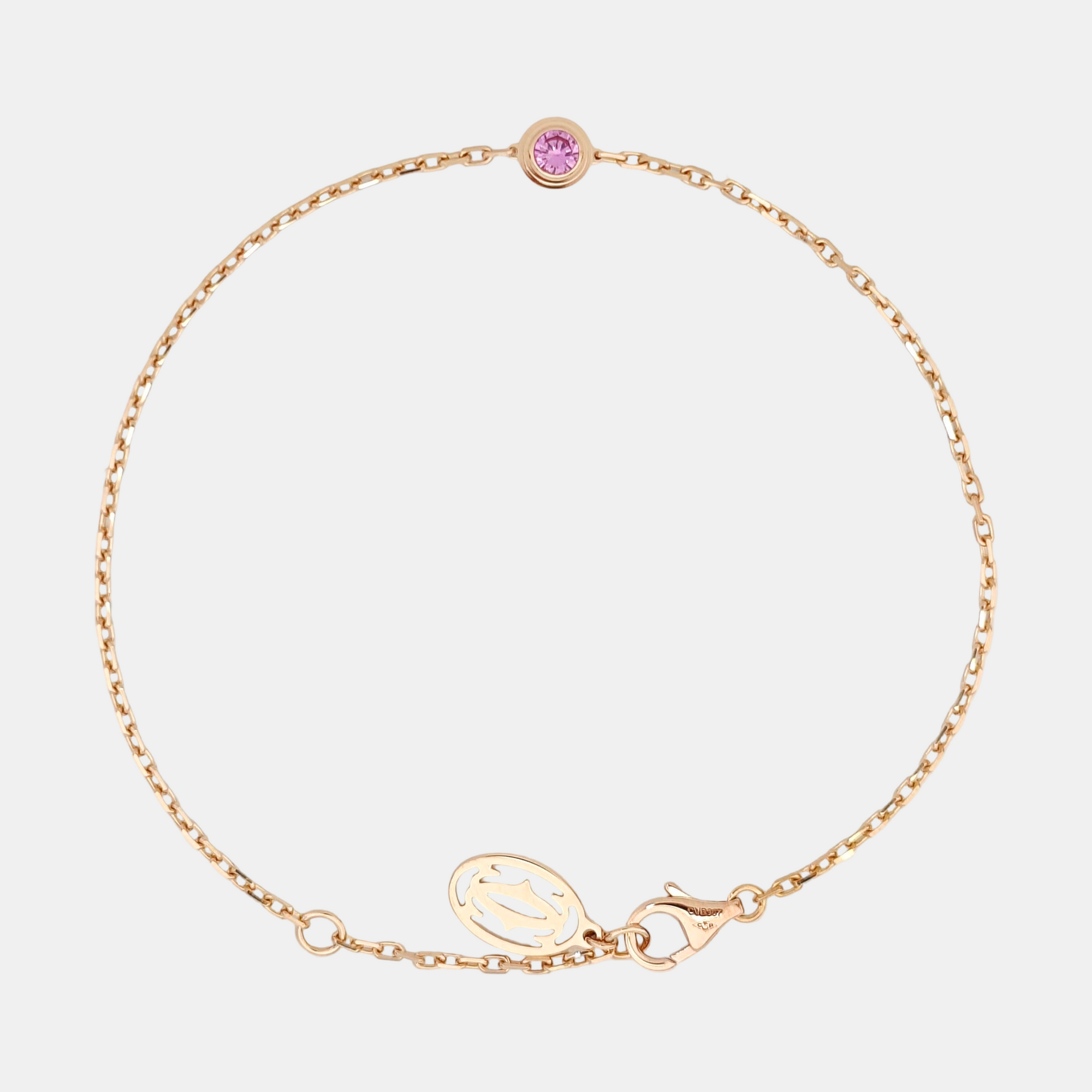CARTIER D'AMOUR 18k Rose Gold Bracelet