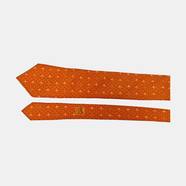 Mulberry Silk Tie Orange