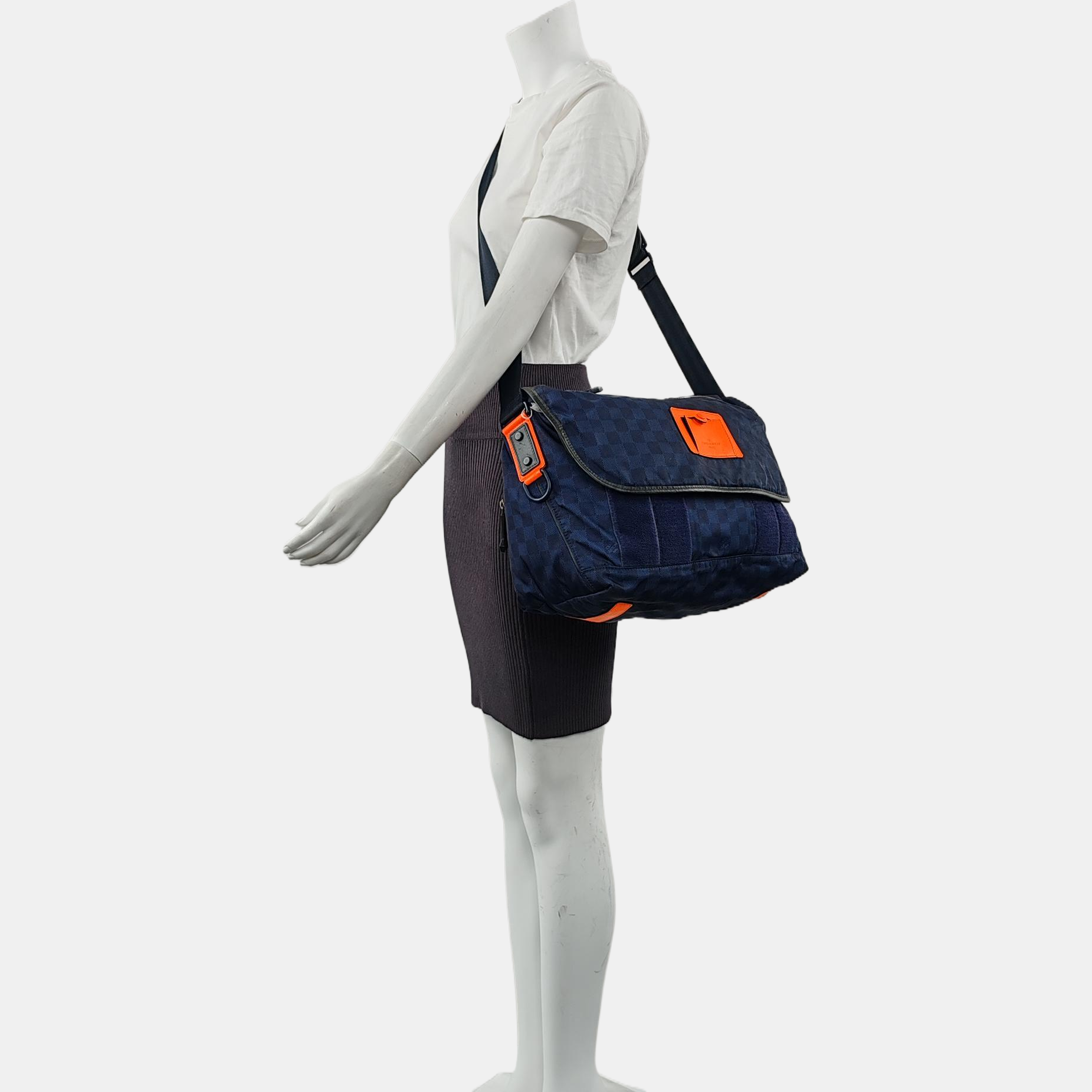 Damier Nylon Blue