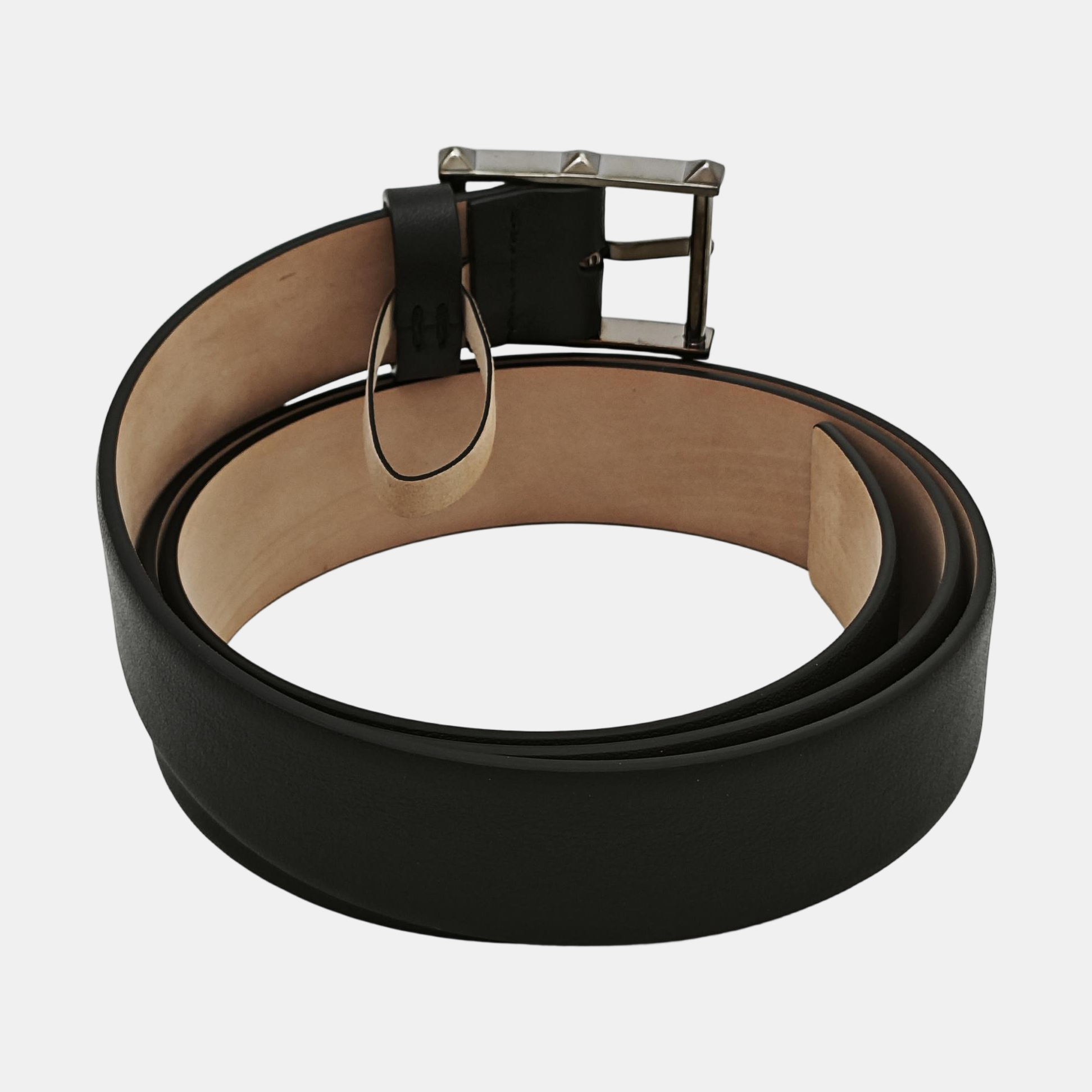 Leather Belt Black