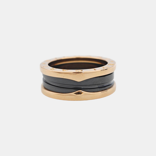 B.ZERO1 18k Rose Gold Ring EU 54