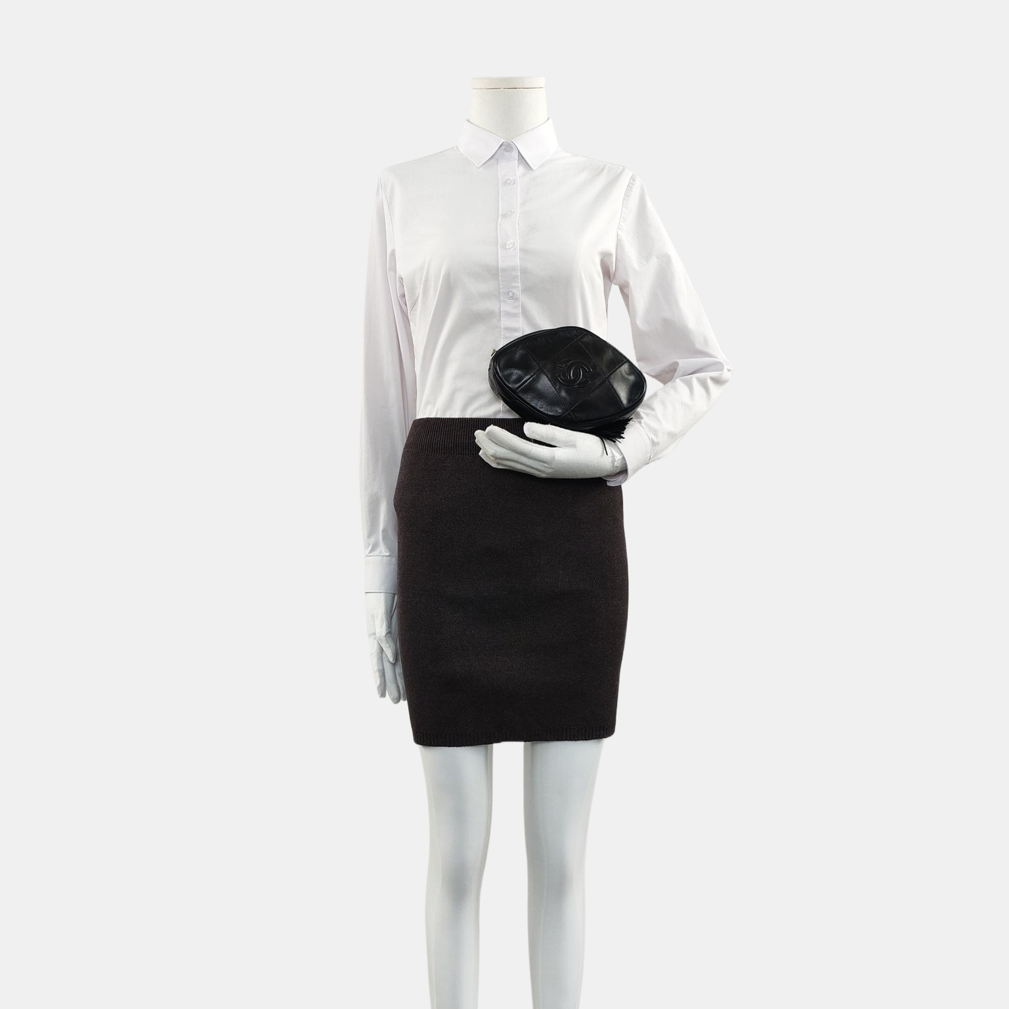 Quilted Lambskin Black