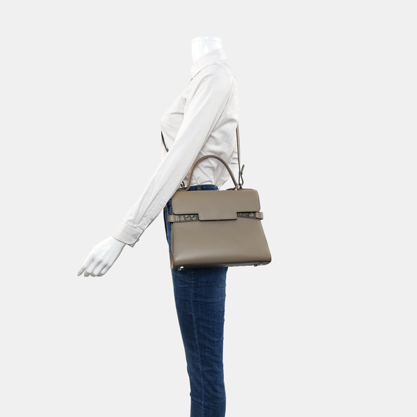 Tempête Medium Calfskin Gray