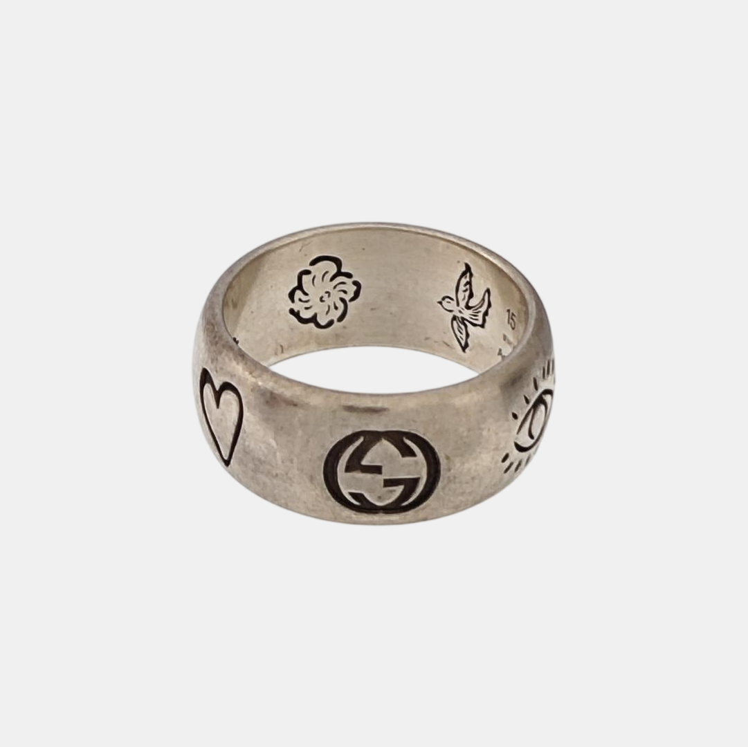 Blind For Love 925 Sterling Silver Ring HK 15