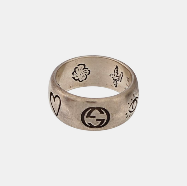 Blind For Love 925 Sterling Silver Ring HK 15
