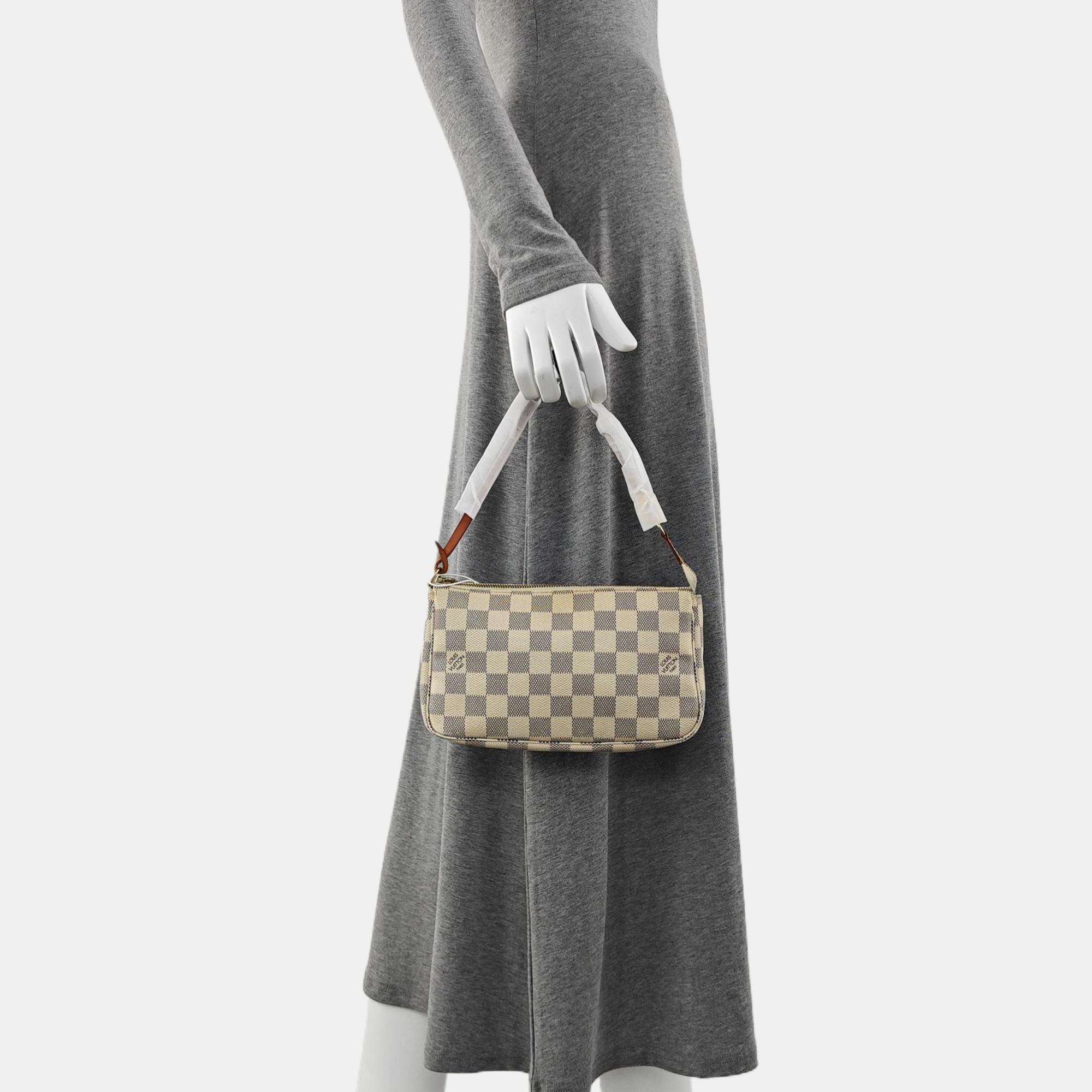 ACCESSOIRES GM Damier Azur Coated Canvas White