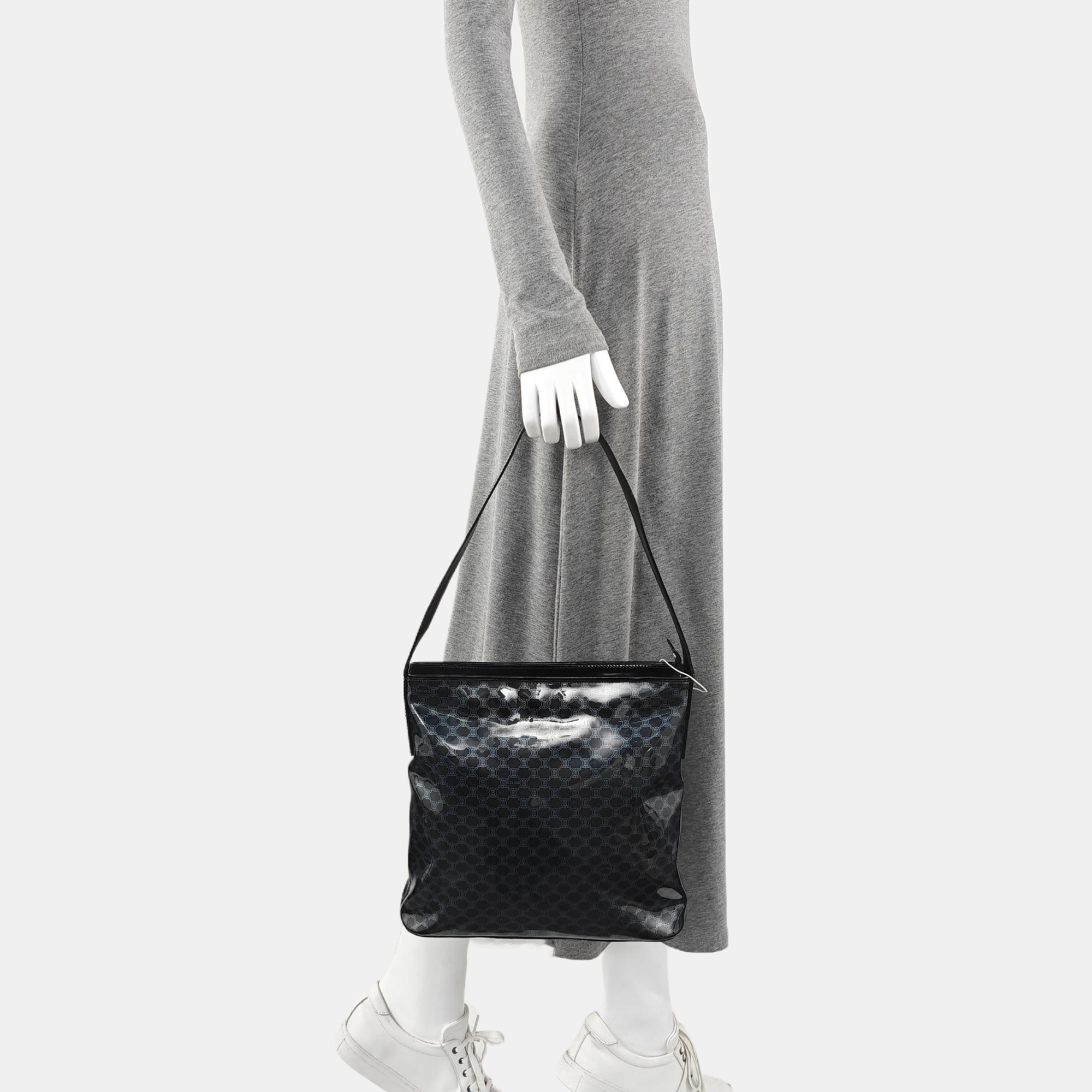 Plastic Tote Bag Blue