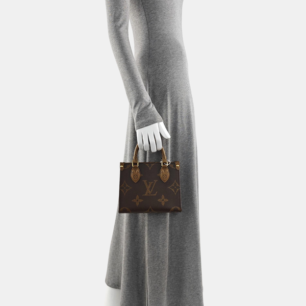 ONTHEGO BB Monogram Coated Canvas Brown