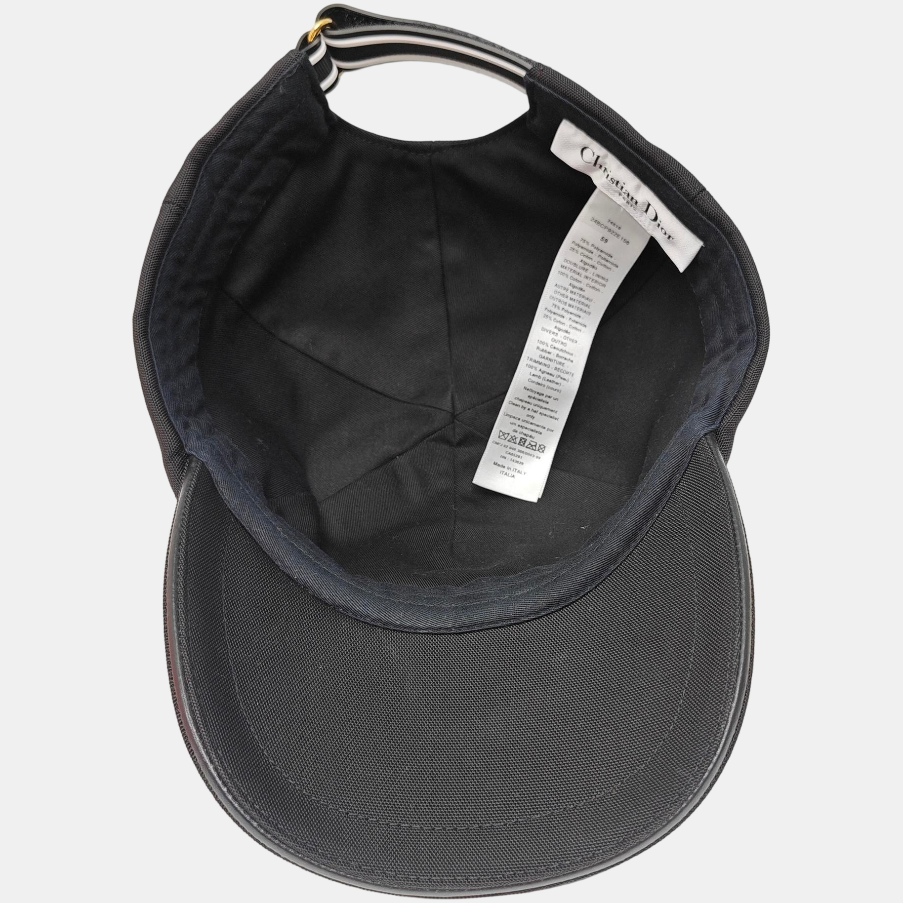Nylon Hat Black