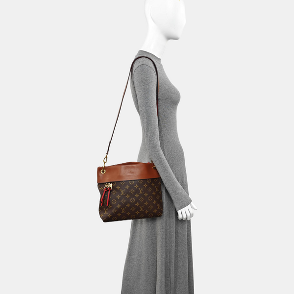 TUILERIES Monogram Coated Canvas Brown