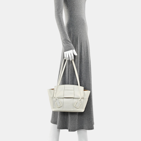 Arco Small Calfskin White