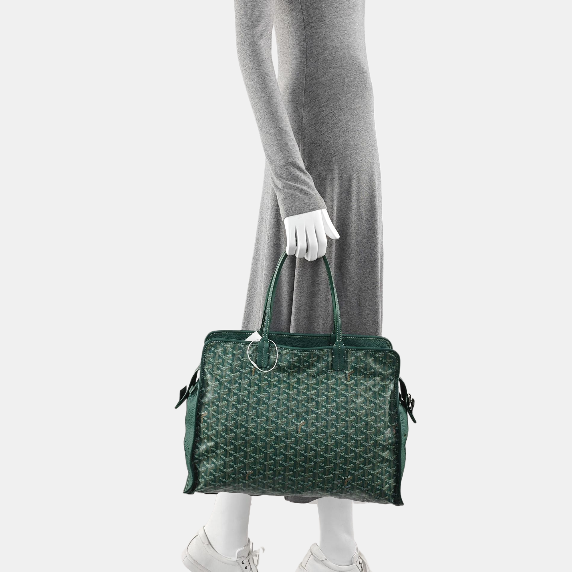 Hardy PM Coated Canvas Green