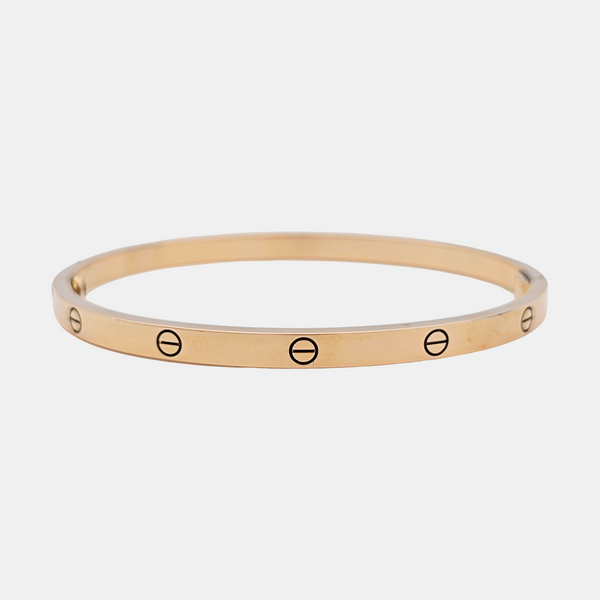 LOVE 18k Rose Gold Bangle