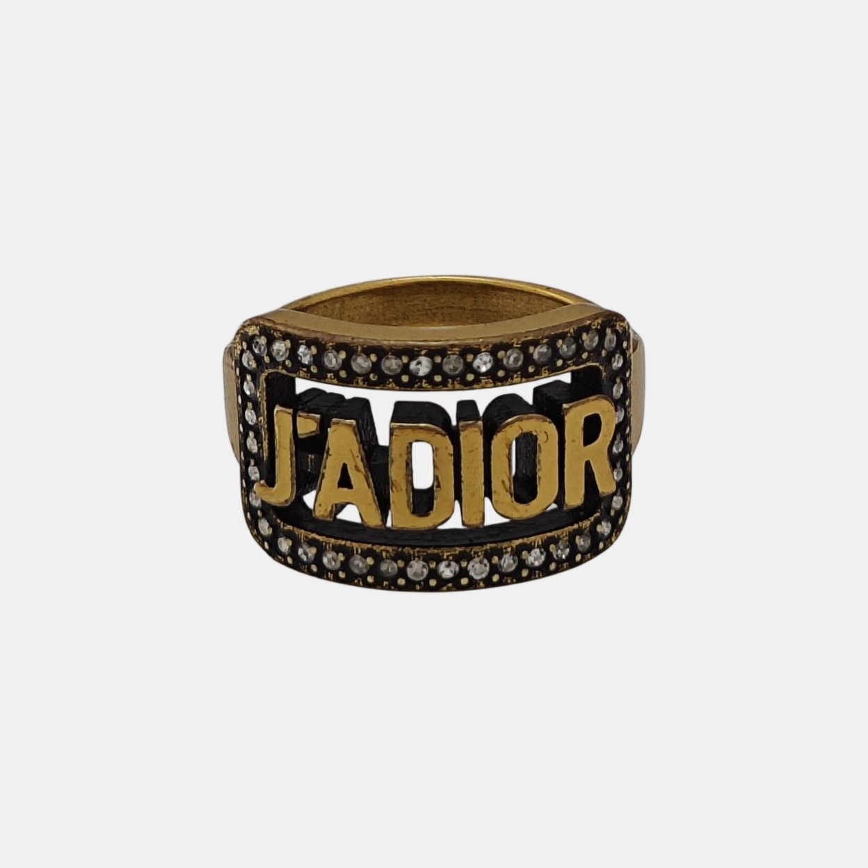 J'adior Metal Gold Ring EU 54