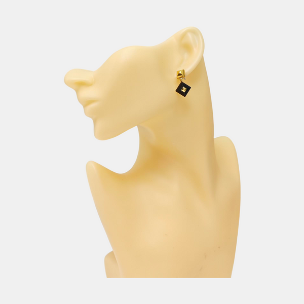 Metal Gold Stud Earrings