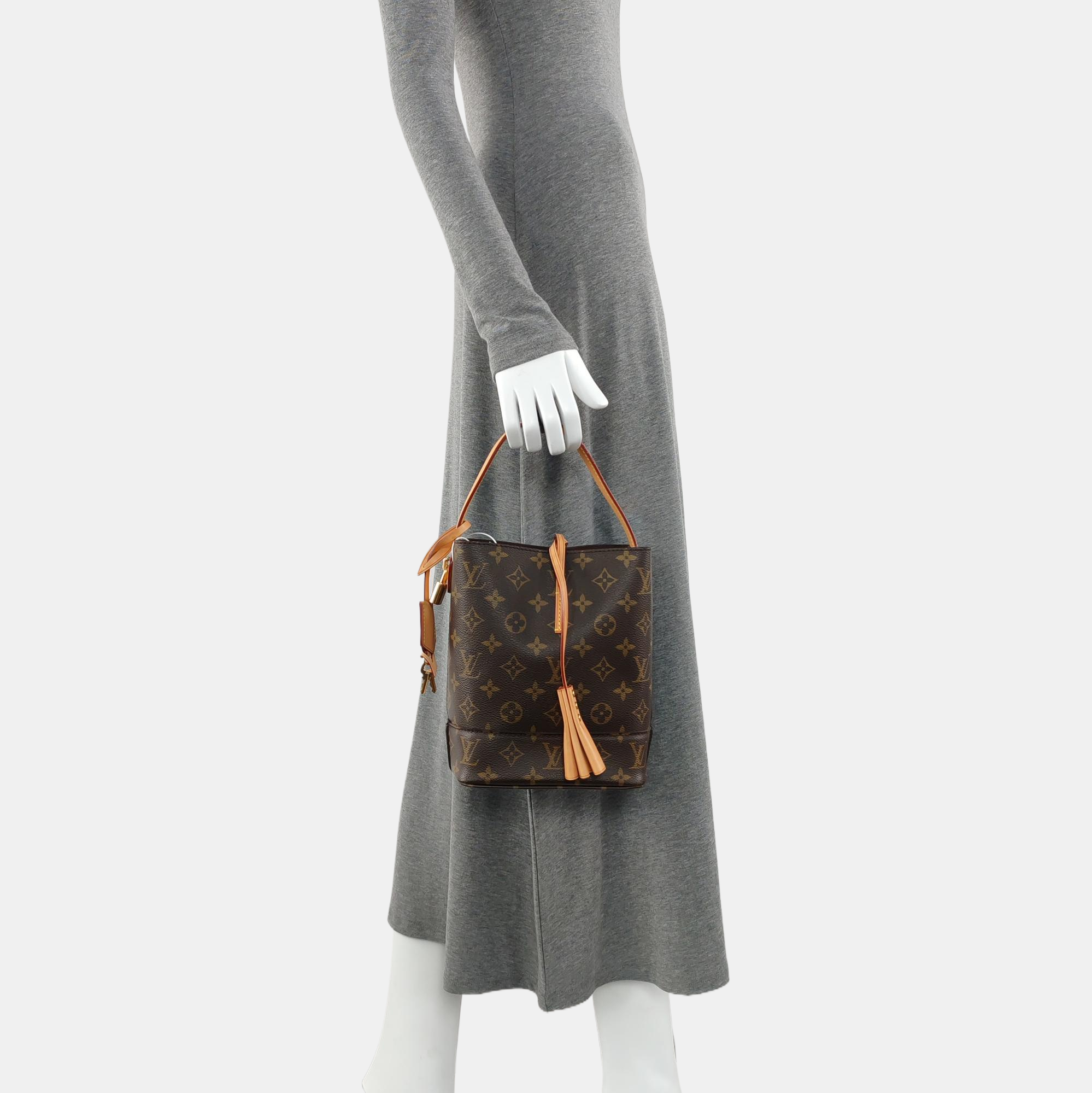NN14 Monogram Coated Canvas Brown
