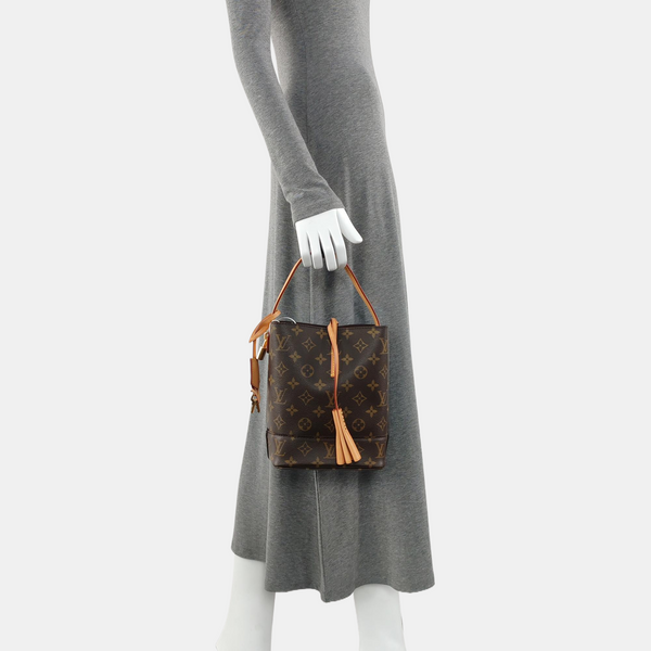 NN14 Monogram Coated Canvas Brown