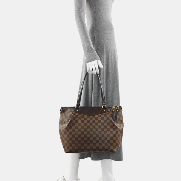 WESTMINSTER GM Damier Ebene Coated Canvas Brown