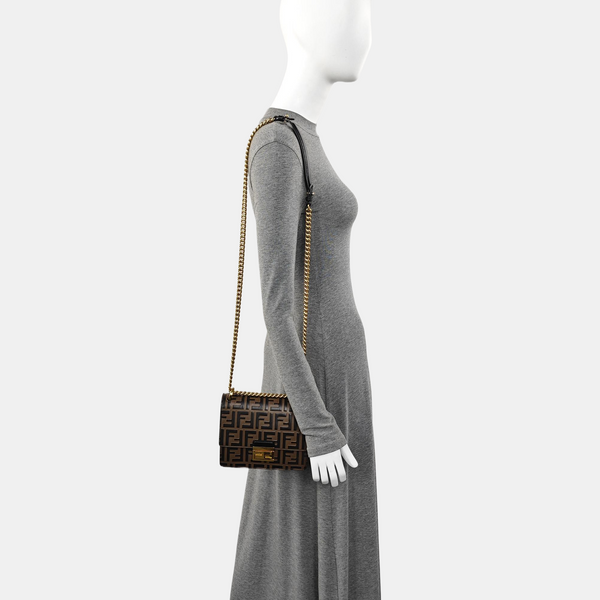Kan U Small Calfskin Brown