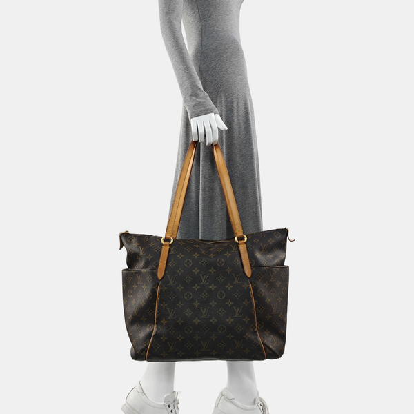 TOTALLY GM Monogram Coated Canvas Brown