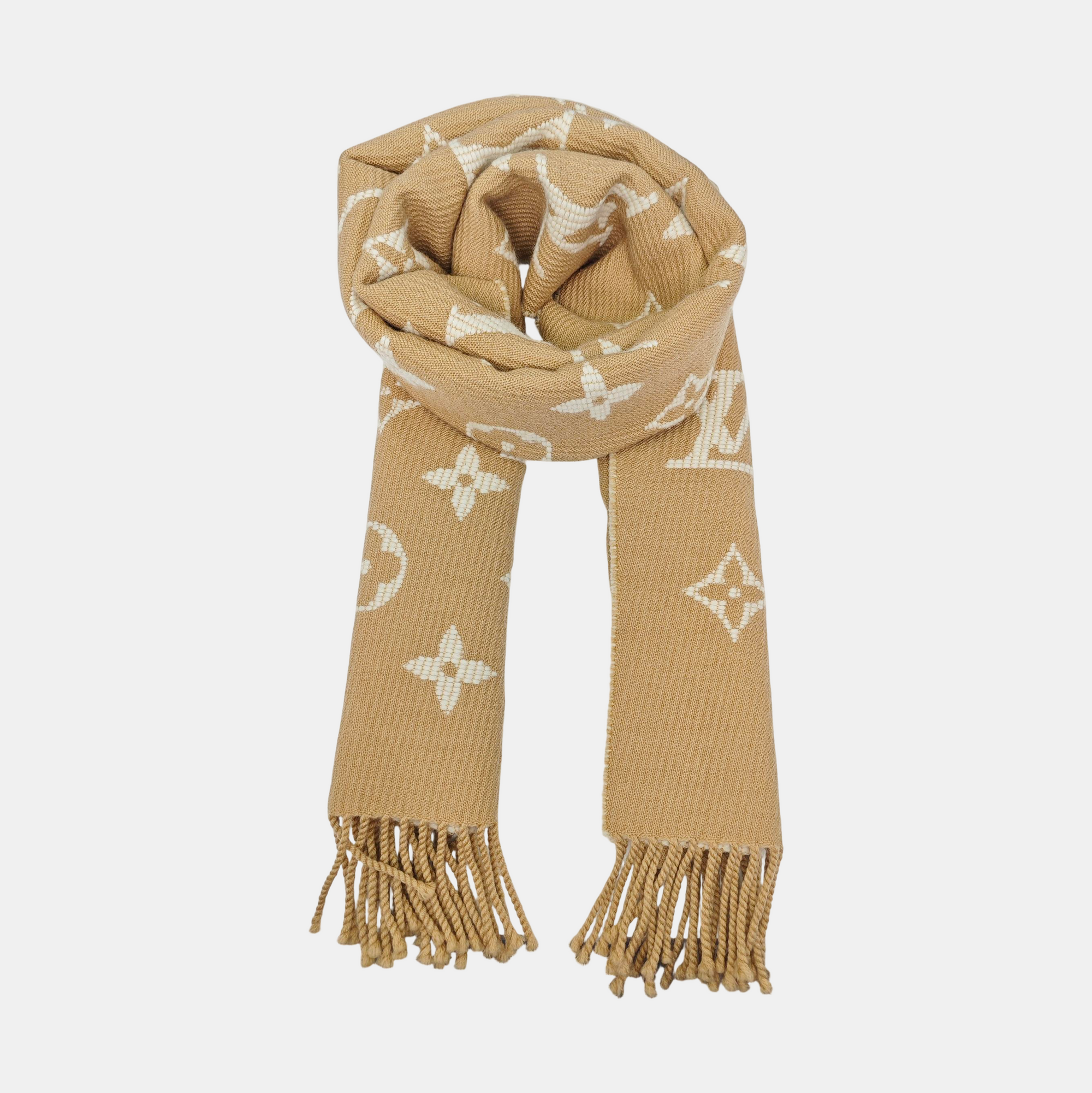 Wool Scarf Beige
