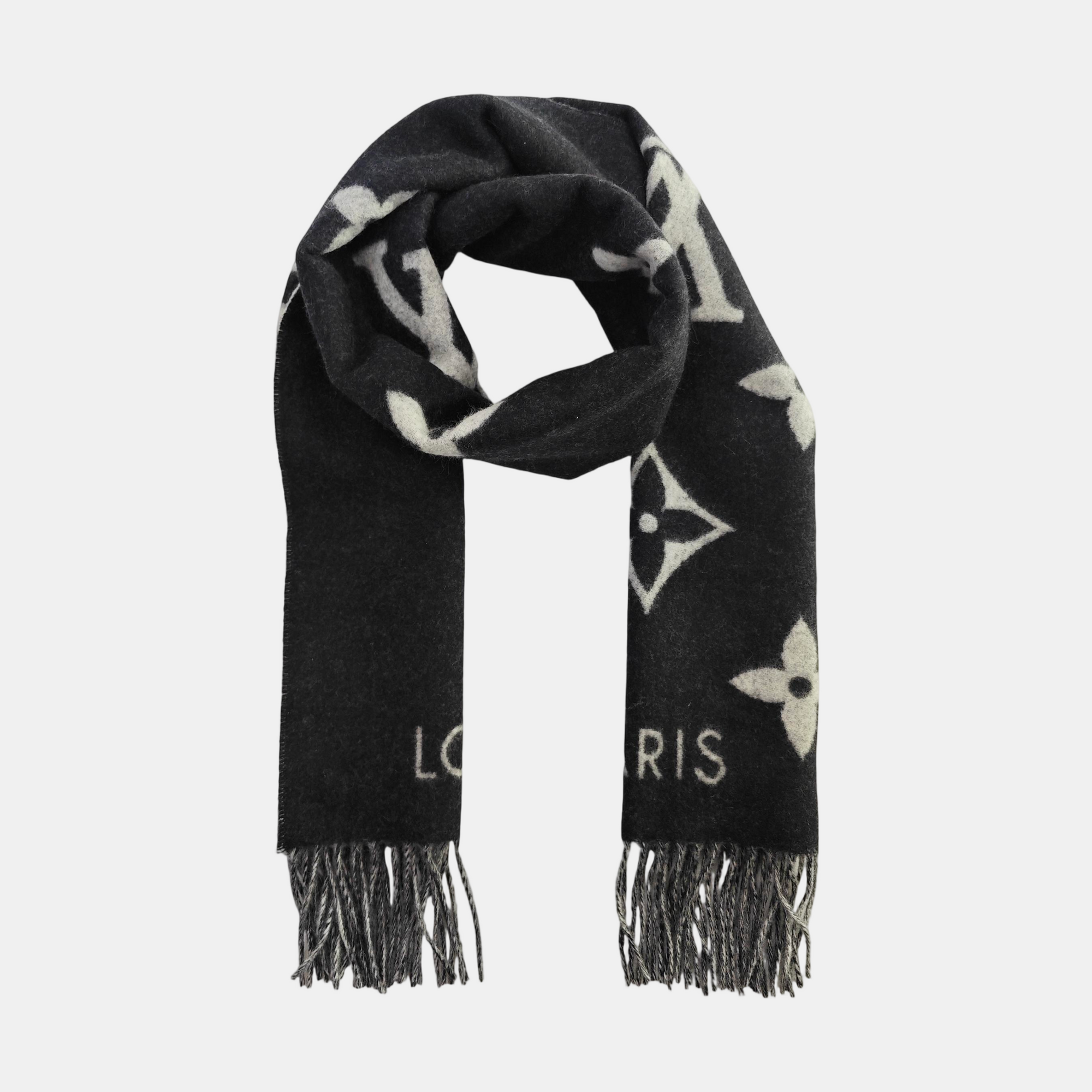 Cashmere Scarf Black
