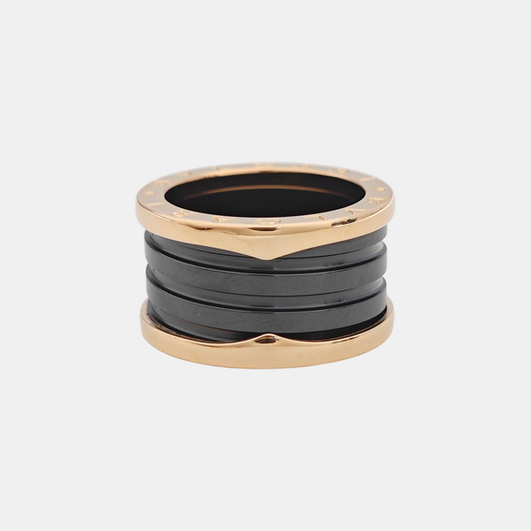 B.ZERO1 18k Rose Gold Ring EU 52