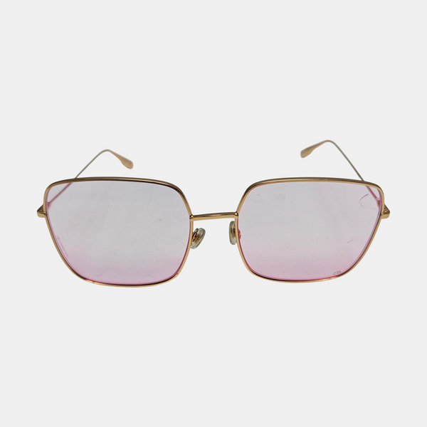 Metal Sunglasses Red