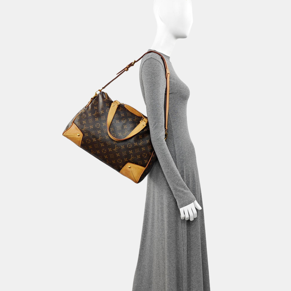 RETIRO GM Monogram Coated Canvas Brown