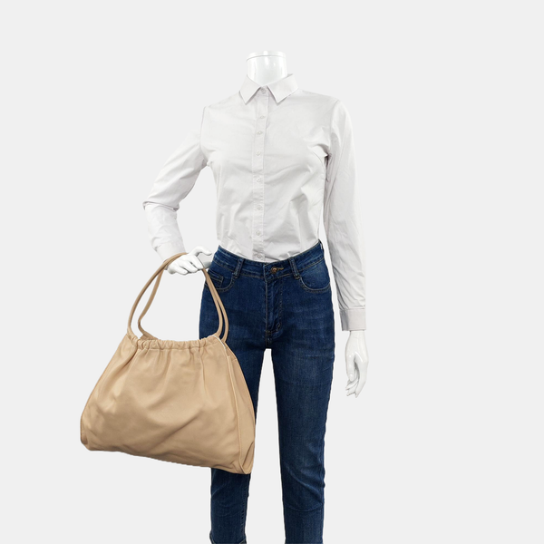 Calfskin Tote Bag Beige